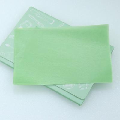 China Comfortable Custom Label Fabrics Custom Shape Oil Blotting Blotter for sale