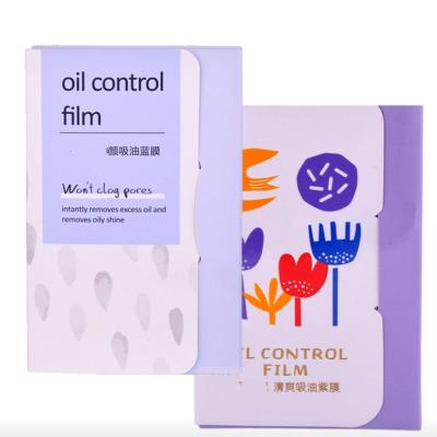 China High Soft Absorb Purple Face Paper Oil Control Oil Effect Color Absorbing Oil No Water For Our Skin for sale