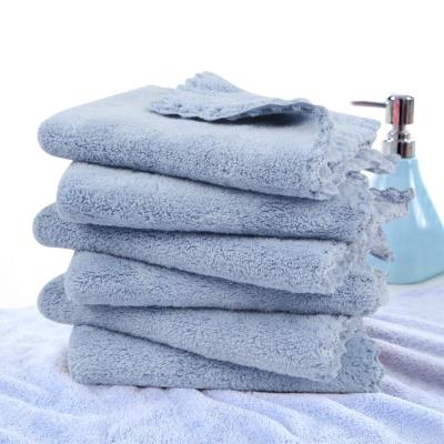 China Long-staple face cleansing and short-staple microfiber beauty towels are used to remove makeup after makeup for sale