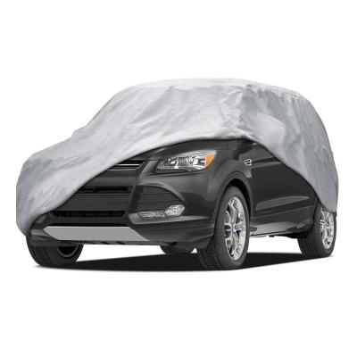 China Sports High Quality All Weather Protection Car Body Cover Rain Sun Snow Dust Waterproof SUV Car Cover for sale