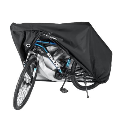 China Multifunctional Heavy Outdoor Cover Universal Bicycle Folding Waist Bicycle Cover Anti-rainproof Rainproof for sale