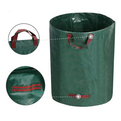 China Garden Decoration Folding Reusable Gardening Waste Containers Garden Leaf Waste Bag for sale