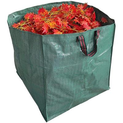 China Hot Selling Garden Decoration Reusable Folding Raincoats Recycle Heavy Duty Yard Garbage Garbage Bag for sale