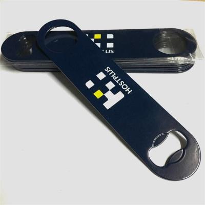 China SS 304 Sustainable Custom Shopping Business Gift Metal Bottle Opener for sale