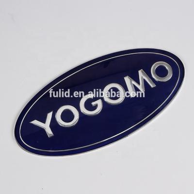 China Custom Body Stickers Car Chrome Plastic 3D Car Emblem for sale