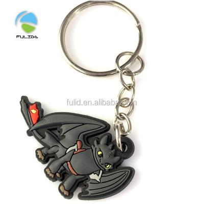 China Promotion Gift Soft PVC Keychains / Rubber Keychains / Plastic Key Chains for sale