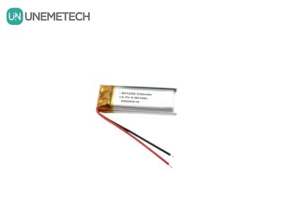 China UNEMETECH 230mAh LiPo Battery 3.7V Lithium Polymer Battery 851228 for Remote Control Pen for sale