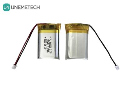 China 3.7V 500mAh Bateria recarregável de polímero de lítio 902030 para dispositivos vestíveis à venda