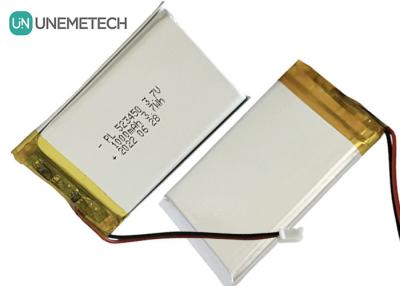 China MSDS Bateria de iões de lítio polimérico de 3,7 V aprovada 1000 mAh 523450 para aplicações domésticas à venda