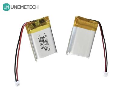 China 3.7V 300mAh Customizado Prata recarregável de iões de lítio Polymer Battery Pack 602030 para GPS Tracker à venda