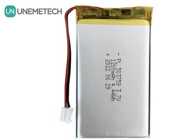 China Batería recargable de Li Polymer 3.7V 1200mAh 503759 Batería de polilitio para el reproductor de asesoramiento en venta