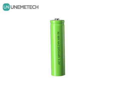 China 1.2V AA 1500mAh Rechargeable NiMh Batteries AA1500 For Electric Razor for sale