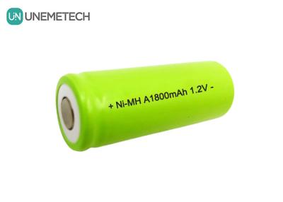 China Baterías recargables NiMH tipo A A1800 1.2V 1800mAh para cerradura inteligente aprobada por el CE en venta