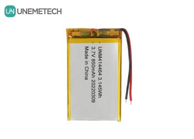 China 3.7V 850mAh Bateria recarregável LiPo 414464 Bateria de bolso para lâmpada de mesa à venda