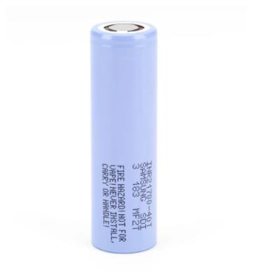 China Samsung 40T 21700 4000mAh 35A Batería 3.6V Batería de iones de litio Celda de batería INR21700-40T en venta