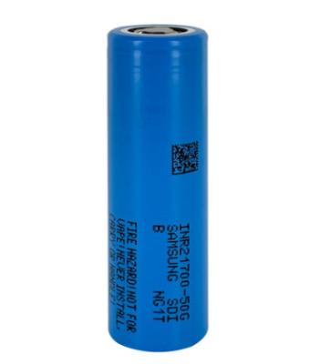 China Samsung 50G 21700 4900mAh 9.8A Batería 3.63V Batería de iones de litio Celda de batería INR21700-50G en venta