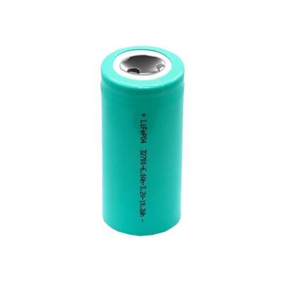 China LiFePO4 32700 3.2V 6000mAh Bateria LFP Bateria de Fósforo de Ferro de Lítio Ciclindrica à venda