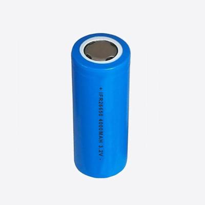 China LiFePO4 26650 3.2V 4000mAh Bateria LFP Célula recarregável Bateria de Lítio Ferro Fosfato à venda