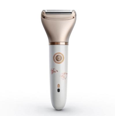 China Hot Selling Single Blade Razor Women Straight Razor Electric Shaving Rechargeable Shaver for sale