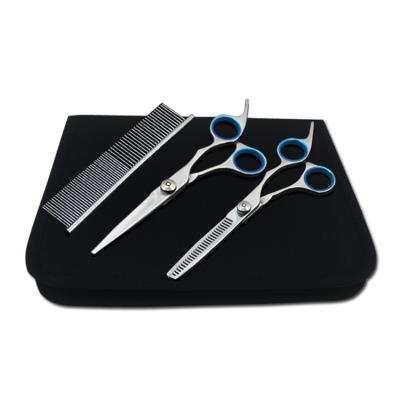 China Amazon pet cleaning scissors and grooming kit viable hot selling products tool custom pet grooming set for sale