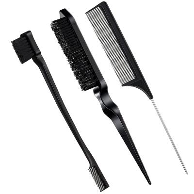 China Qunsen Hair Straightener Comb Good Use Home Hair Comb Set Professional Hair Comb for sale