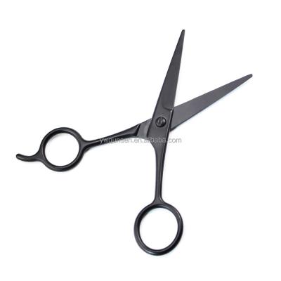 China Thinning Scissors Wholesale Custom Logo Beard Scissors High Quality Small Black Grooming Scissors for sale