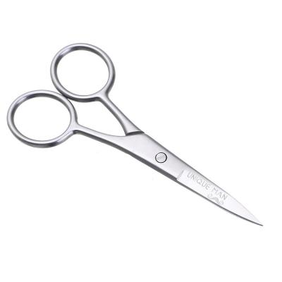 China Wholesale Customizable LOGO Stainless Steel Beard Scissors Convenience Customizable Beard Trimming Scissors for sale