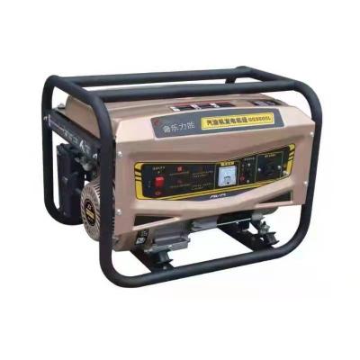 China High Performance 220V 4/15L Single Cylinder Air Cooling Gasoline Engine Four Stroke Portable Generator Set for sale