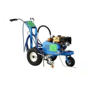 China Hot Selling Paint Line Coating Line Striper Road Marking Paint Sprayer Gun Lane Cold Plastic City Road Edge Machine for sale