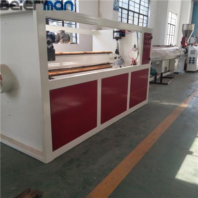 China SJSZ-65/132 50-200 mm whole PVC pipe production line from mixer to belling machine maker for 50 63 75 90 110 125 160 200 tube making for sale