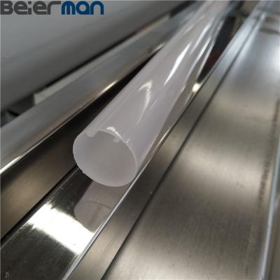 China PIPE Low Price Good Quality PC ABS LED Light Tube Making Machinery / pc Profile Extrusion for sale