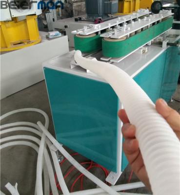 China PVC HDPE PIPE Good Quality PE Pipe Production Line/Soft Corrugated Water/Electrical Cable 14-50mm for sale