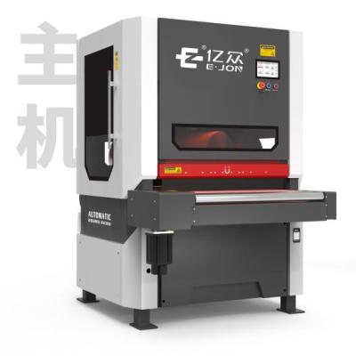 China 2022 Ejon factory price metal flat deburring machine of sheet metal parts for stamping parts laser cutting parts and flame cutting parts for sale