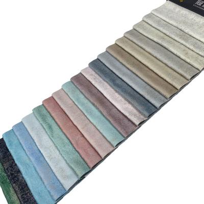 China New Product Polyester Sofa Woven Fabric Composite Fleece Anti-UV Luxury Sofa Fabric Upholstery for sale