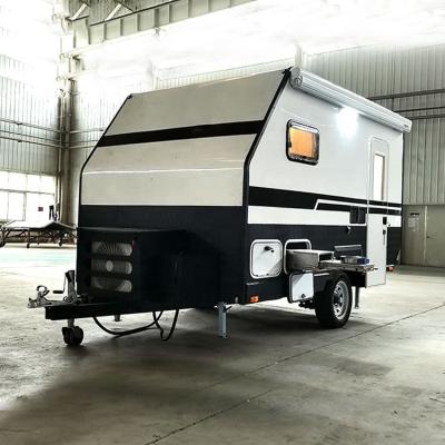 China New Style Prefab Travel Trailer Life Sanwitch Panel Tiny Compact Floating Offroad RV Caravan Trailer for sale