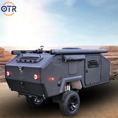 China Lightweight Direct High Quality Use and 1600kg Max Payload Travel Trailer Factory Mini Camper Trailers for sale