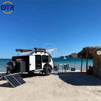 China Lightweight Chinese Hybrid Offroad Lightweight Independent Suspension Mobile 4x4 Camper Trailer for sale