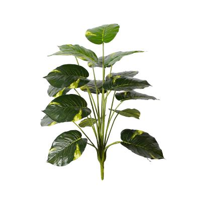 China Decorative Indor Wedding Decoration 68cm Artificial Tree Leaves Bundle For Garden Decorations for sale