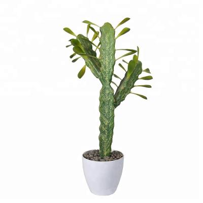 China Indoor Cactus Plants Almost Natural Succulent Pots Decoration Artificial Cactus Plant for sale