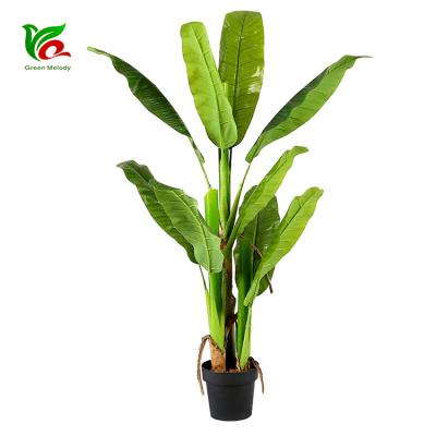 China Manufacturer-Direct-selling 1.4m Indoor Decorative Bonsai Decoration Artificial Banana Tree for sale