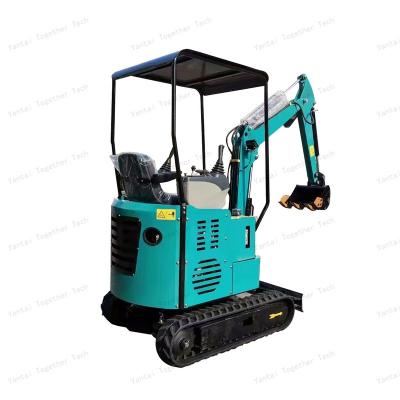 China Hotels 1.8 Ton Mini Excavators Electric Post Hole Digger China Mini Digger for sale