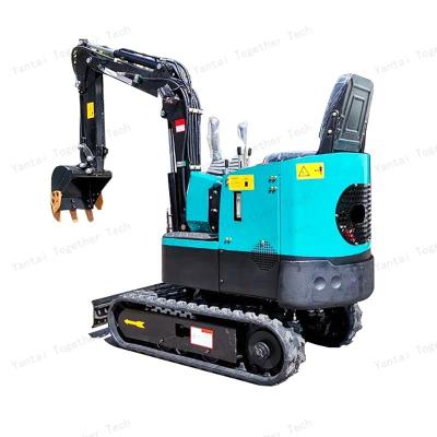 China Hotels China 1ton Small Mini Crawler Excavator Small Hydraulic Excavator For Sale for sale