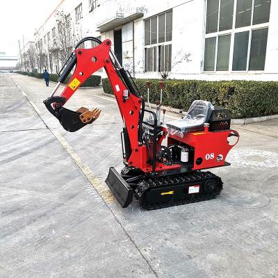 China Hotels 0.8 Ton Hydraulic Excavator Mini Excavator with Cheap Price for Sale for sale