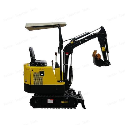 China Banda Orugas Para Mini Excavadora Mini Excavadora Chino Mini Excavator 1.5t Hydraulic Control Machine For Hotels With Ce/iso/EPA for sale