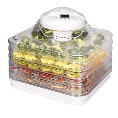 China ABS.PS Square Shape Fruit Dehydrator With Adjustable Tray for sale