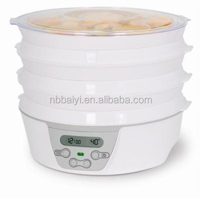 China Household Large Power Digital Food Dehydrator with Folding Tray for sale