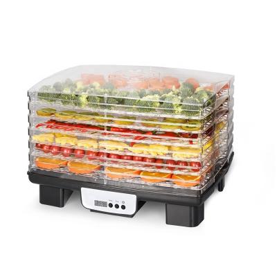 China ABS+PS High Effienicy Rectangle Fruit Food Dehydrator With Adjustable Tray for sale