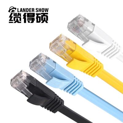 China Cat6 Flexible Cable Internet Wire and Cat5e utp Lan Cable/Network Cable 4pairs for sale