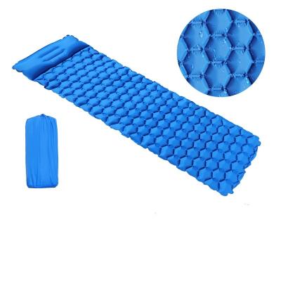 China Outdoor Camping Raising Mattress Portable Sleep Pad Traveling Waterproof Raising Mat Air Cushion Outdoor Camping Tent Mat for sale