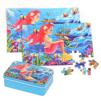 China Toy Hot Sell Wooden Cartoon Jigsaw Puzzle For Children Baby Toy Educational Puzzles For Kid for sale